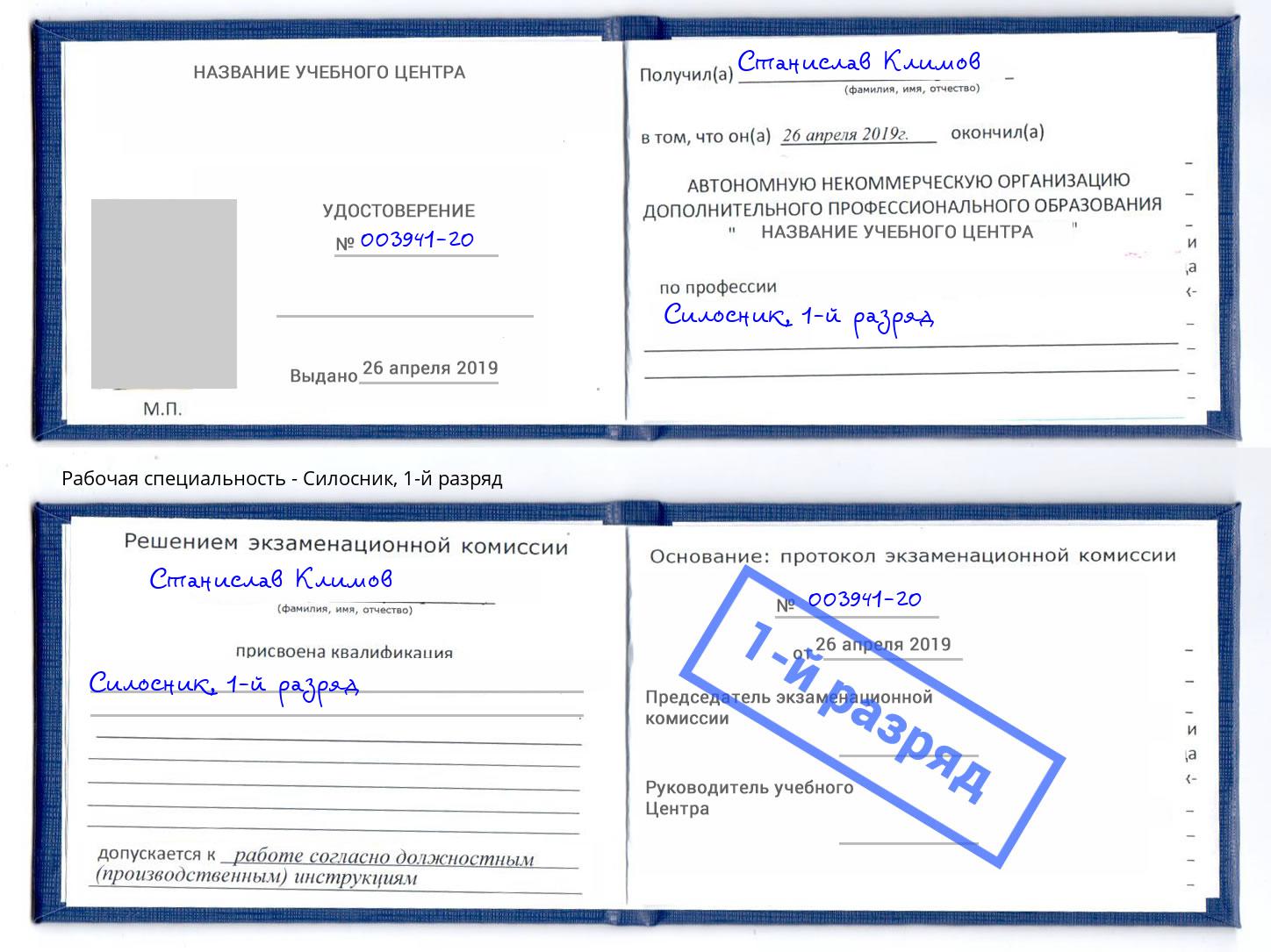 корочка 1-й разряд Силосник Белгород